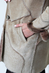 Super leichte Damen Lammfell-Jacke