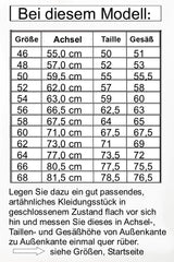 Herren Bikerlederjacke mit Kapuze