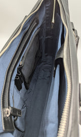 Stilvolle, schwarze Herrentasche für Akten und Laptop in hochwertigem Rindleder