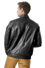 Herren Leder Blouson