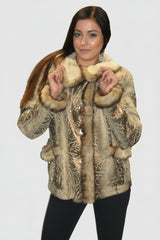 Winterluxus Damen Lammfelljacke