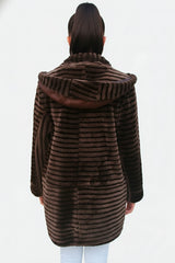 Damen Lammfelljacke zum wenden