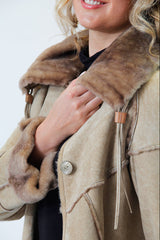 Super leichte Damen Lammfell-Jacke