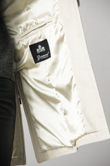 Praktischer Damen Lederswinger für den Übergang mit Kapuze aus Lammnappa