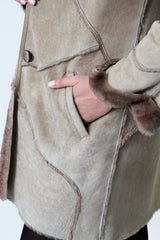 Super leichte Damen Lammfell-Jacke