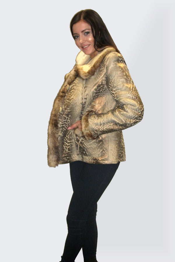 Winterluxus Damen Lammfelljacke