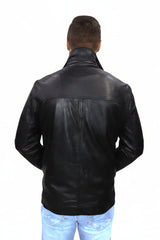 Klassische Herren Lederjacke