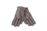 Herren Finger Lederhandschuh aus Ziegennappa in Dark Brown