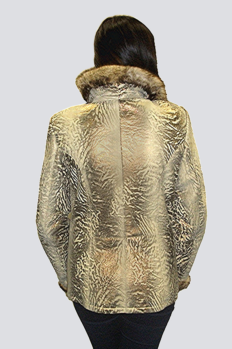 Winterluxus Damen Lammfelljacke