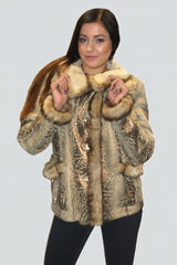 Winterluxus Damen Lammfelljacke