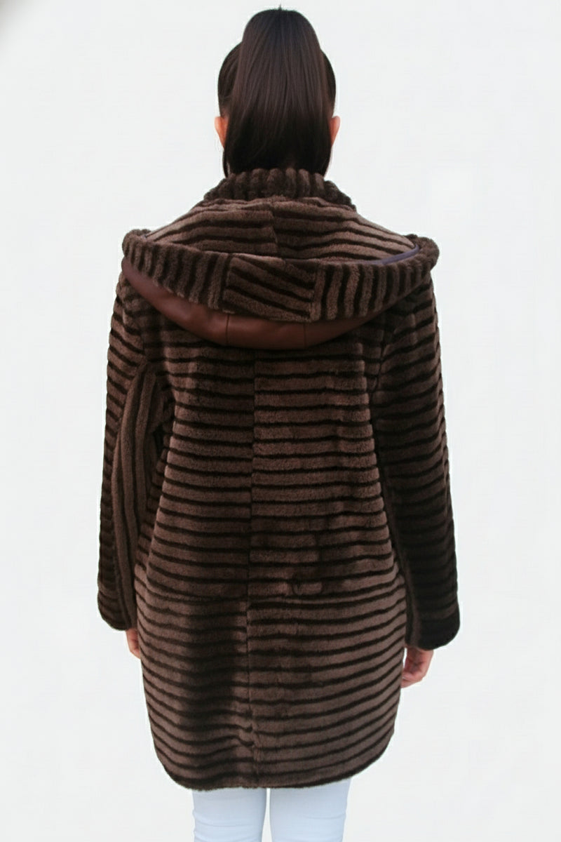 Damen Lammfelljacke zum wenden