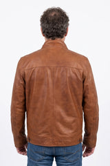 Lederjacke im Biker Look aus weichem Lammnappa 