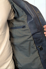 Leichte dünne Herren Lederjacke