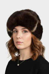 Kaninchen-Mütze-Fellhut