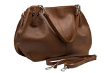 echte Ledertasche Rindnapa braun 