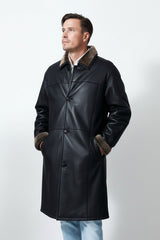 Herren Lammfellmantel