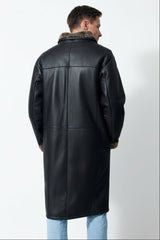 Herren Lammfellmantel